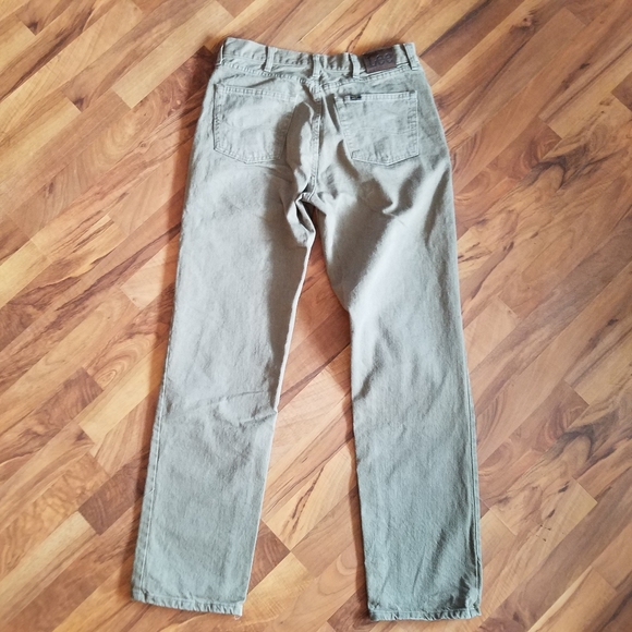 Lee Relaxed Fit Mens Jeans Color Light Brown 34x34 - Picture 4 of 9